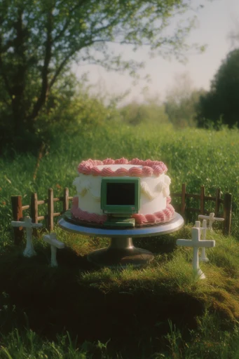 Ethereal Nostalgic Wilderness style reference image — vintage 35mm aesthetic