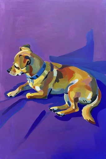 Vivid Fauvist Impasto style reference image — modern tactile still life