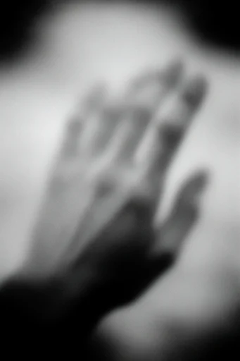 Ethereal Noir Motion style reference image — extreme motion blur