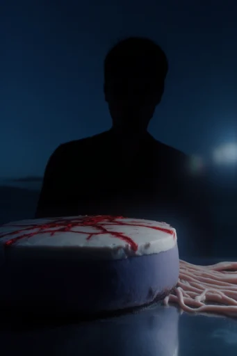 Cinematic Nocturnal Twilight style reference image — high-contrast lighting