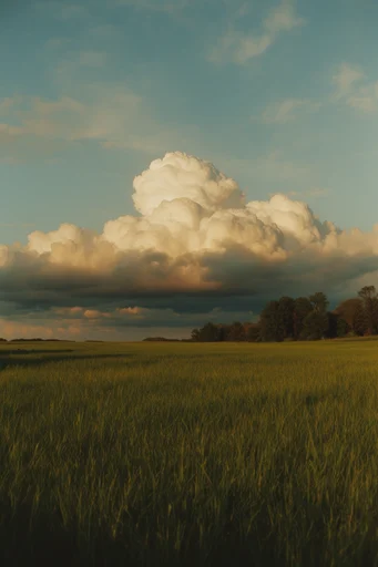 Ethereal Pastoral Nostalgia style reference image — soft natural glow