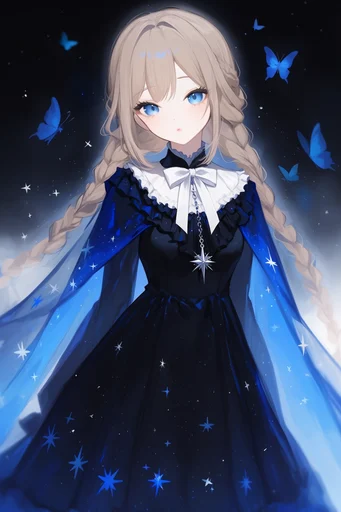 Luminous Celestial Anime moodboard — generate AI images in this style