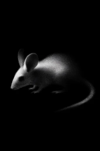 Stippled Chiaroscuro Noir style AI image example 3