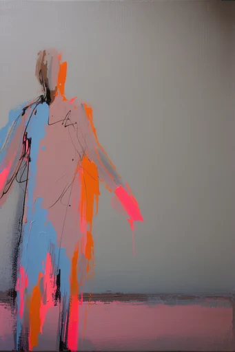 Neon Impasto Expressionism moodboard — generate AI images in this style