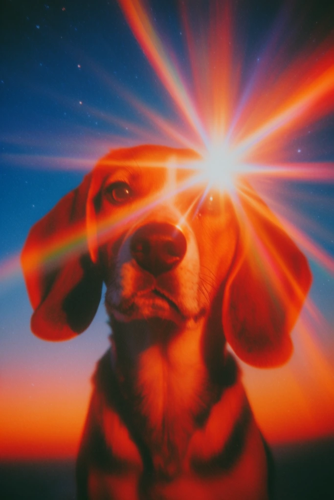 Prismatic Retro-Futuristic Dreamscape style AI image example 3