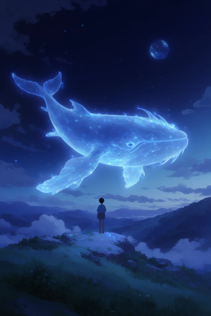 Ethereal Bioluminescent Surrealism style AI image example 2