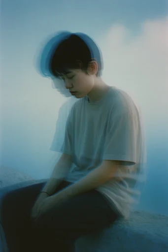 Ethereal Spectral Noir moodboard — generate AI images in this style