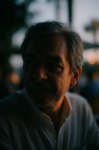 Cinematic Nocturnal Bokeh style reference image — shallow depth of field