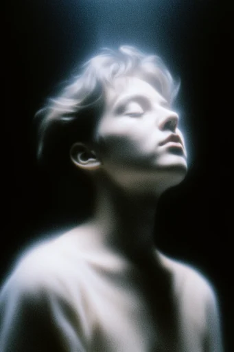 Spectral Luminescent Noir style reference image — soft-focus glow