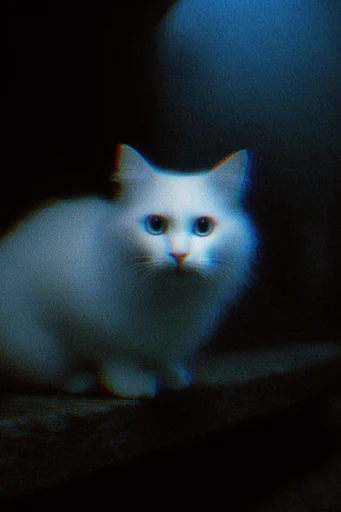Nocturnal Liminal Decay style reference image — chiaroscuro lighting