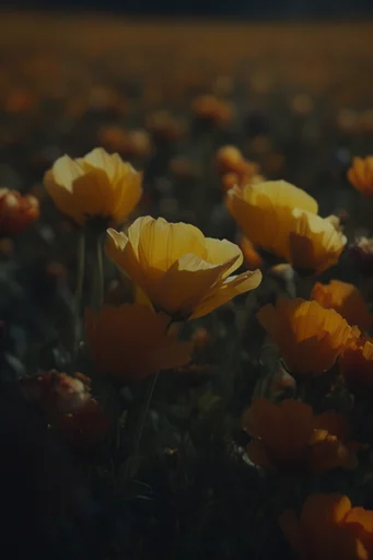 Moody Cinematic Realism style reference image — gritty film grain