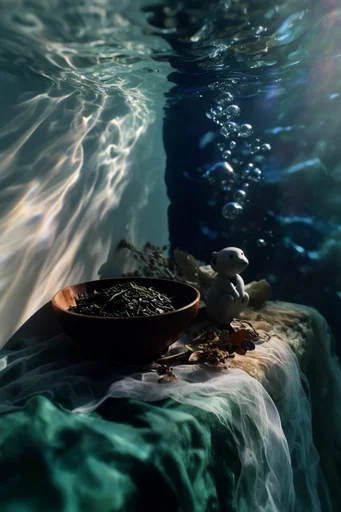 Luminous Abyssal Immersion style reference image — underwater photography