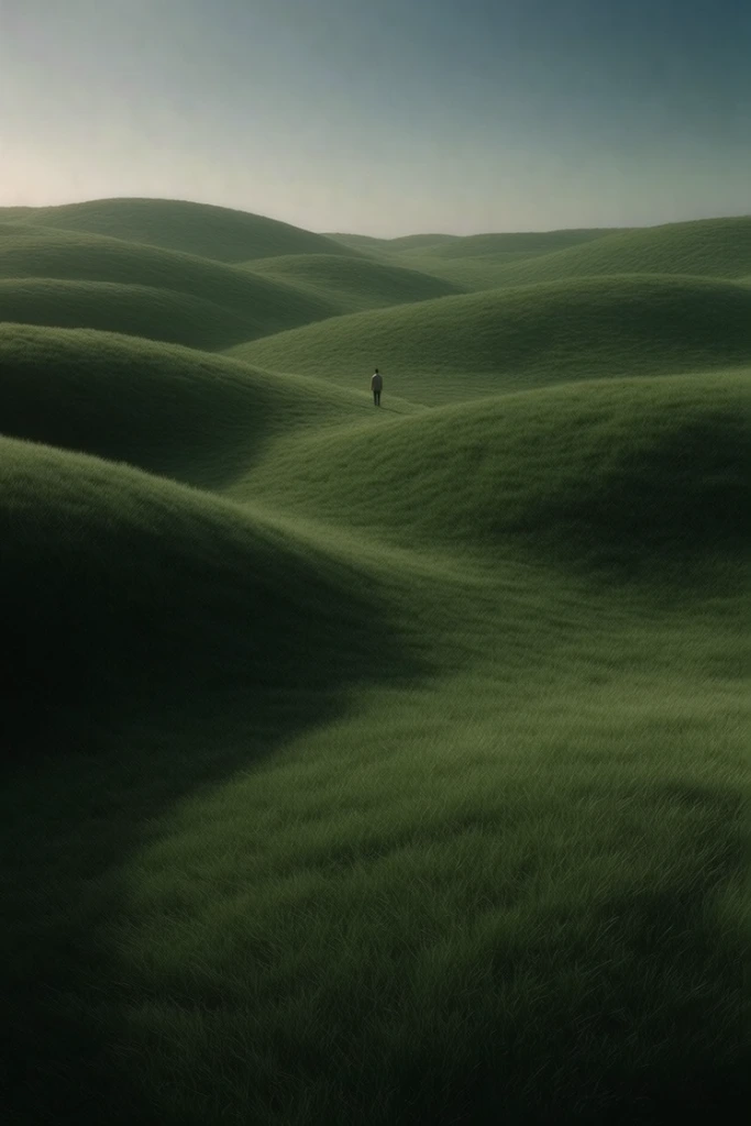 Velvet Surreal Landscapes style AI image example 2