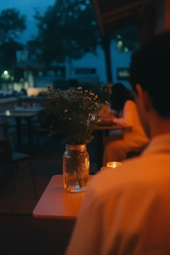 Cinematic Nocturnal Realism style reference image — introspective mood