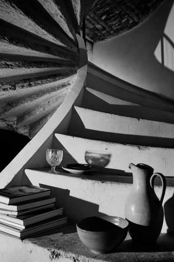 Monochromatic Brutalist Geometry style reference image — brutalist architecture