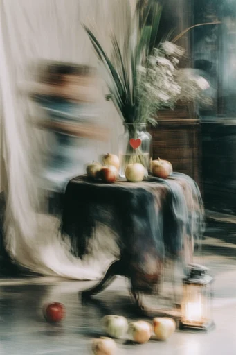 Kinetic Blur Narrative style reference image — motion blur
