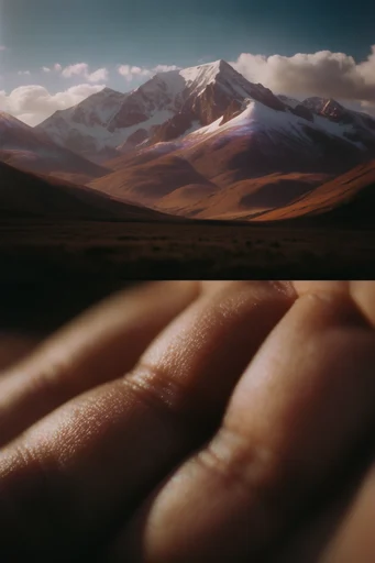 Visceral Prismatic Macro style reference image — extreme macro photography