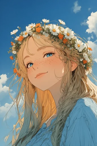Vibrant Anime Nostalgia style reference image — painterly aesthetic