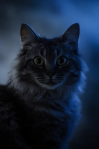 Moody Nocturnal Elegance style reference image — atmospheric texture