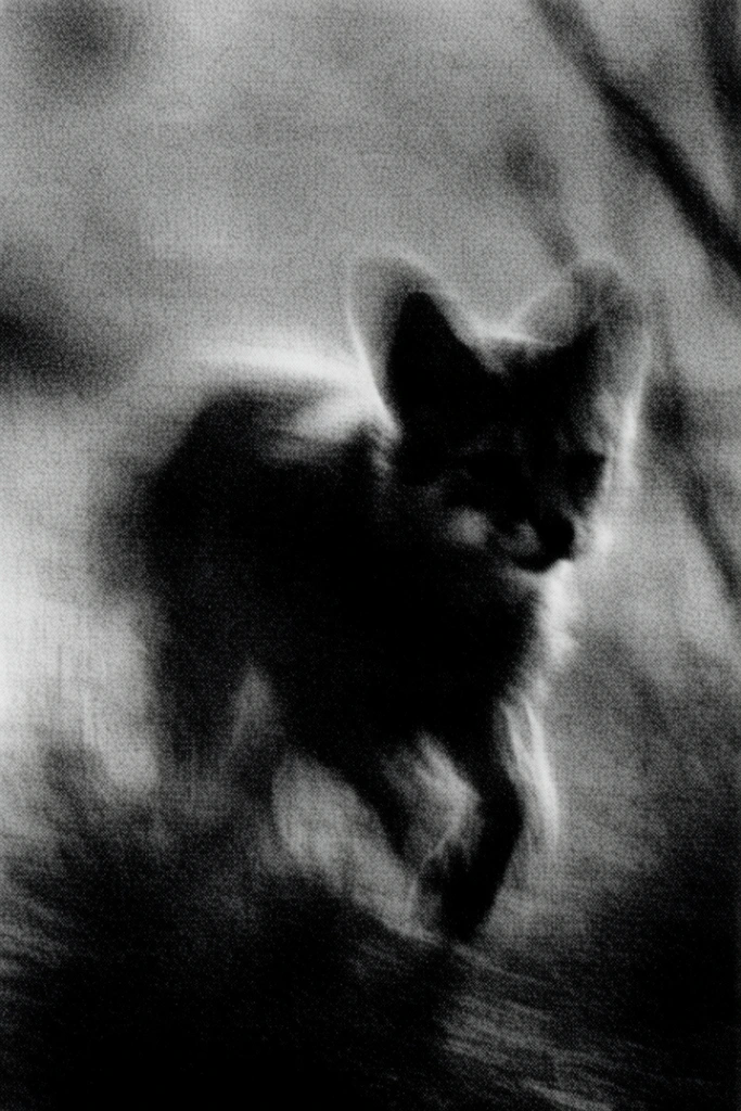 Ethereal Grain Noir style AI image example 3