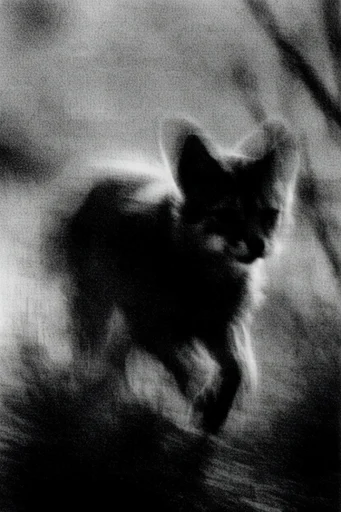 Ethereal Grain Noir style AI image example 3