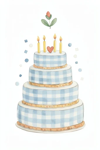 Whimsical Storybook Illustration style reference image — soft watercolor washes