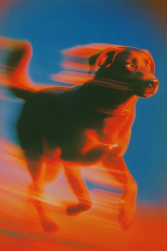 Kinetic Thermal Luminescence style reference image — surreal dreamcore