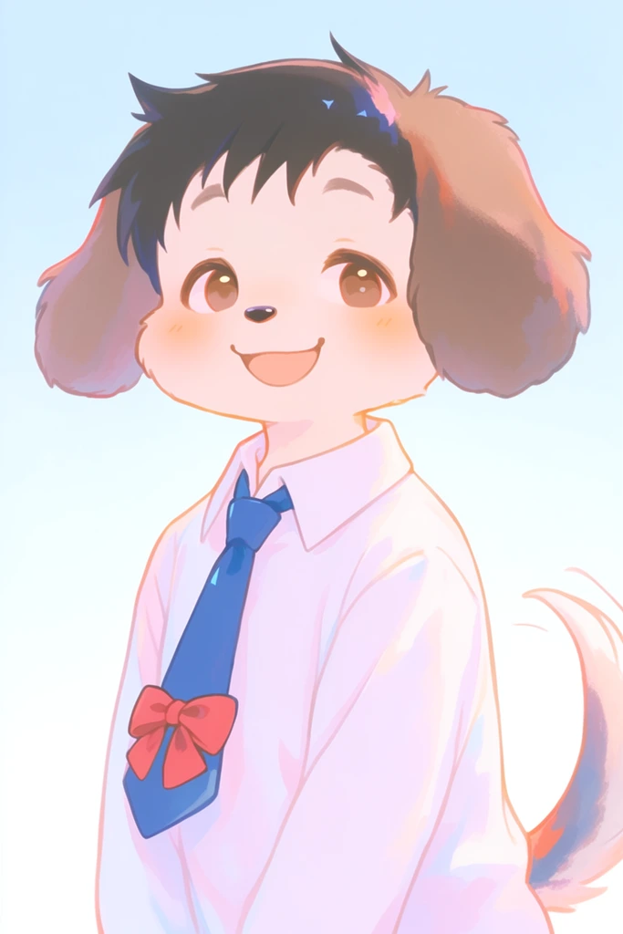 Ethereal Pastel Anime style AI image example 3