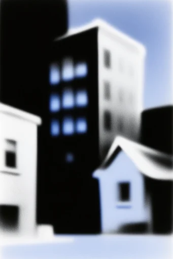 Monochromatic Surrealist Noir style reference image — monochromatic