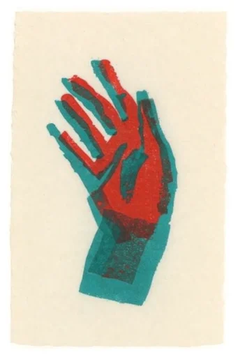 Textured Minimalist Printmaking style reference image — minimalist graphic illustration