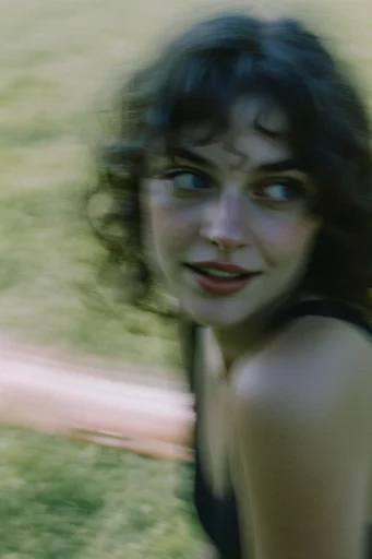 Kinetic Nostalgic Blur style reference image — nostalgic pastel tones