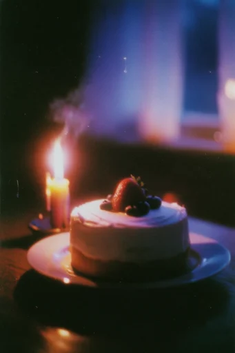Luminous Analog Liminality style reference image — chromatic aberration