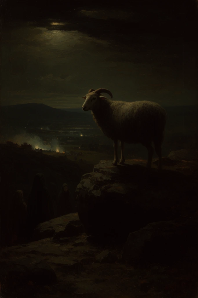 Nocturnal Gothic Romanticism style AI image example 3