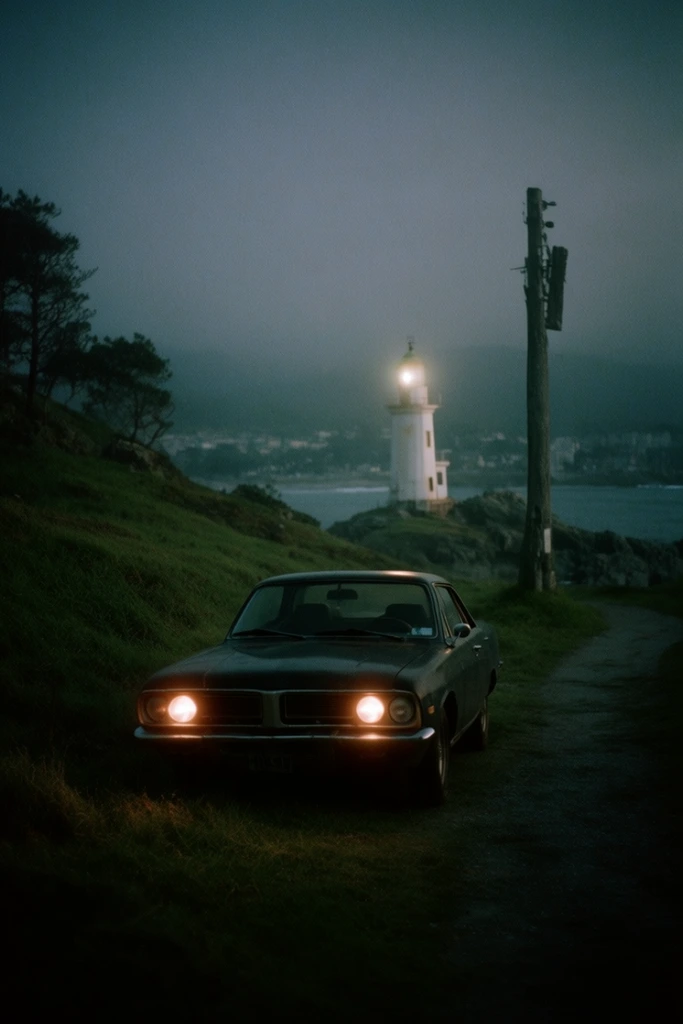 Cinematic Nocturnal Liminality style AI image example 2