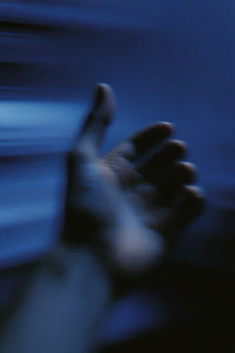 Nocturnal Liminal Decay style reference image — analog film grain