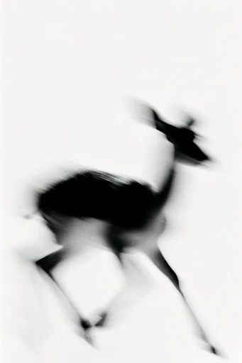 Spectral Kinetic Monochrome style AI image example 3