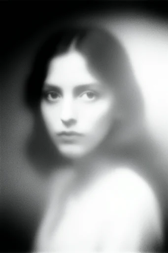 Atmospheric Monochromatic Noir style reference image — dense fog