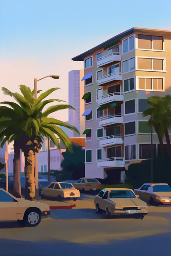 Vibrant Painterly Landscapes style reference image — digital painterly style