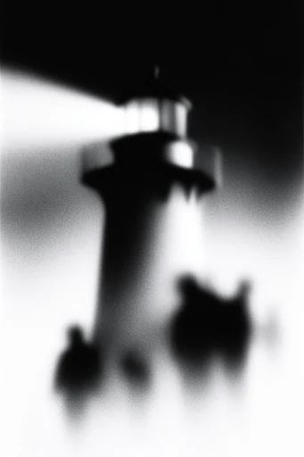 Ethereal Noir Grain style reference image — atmospheric noir