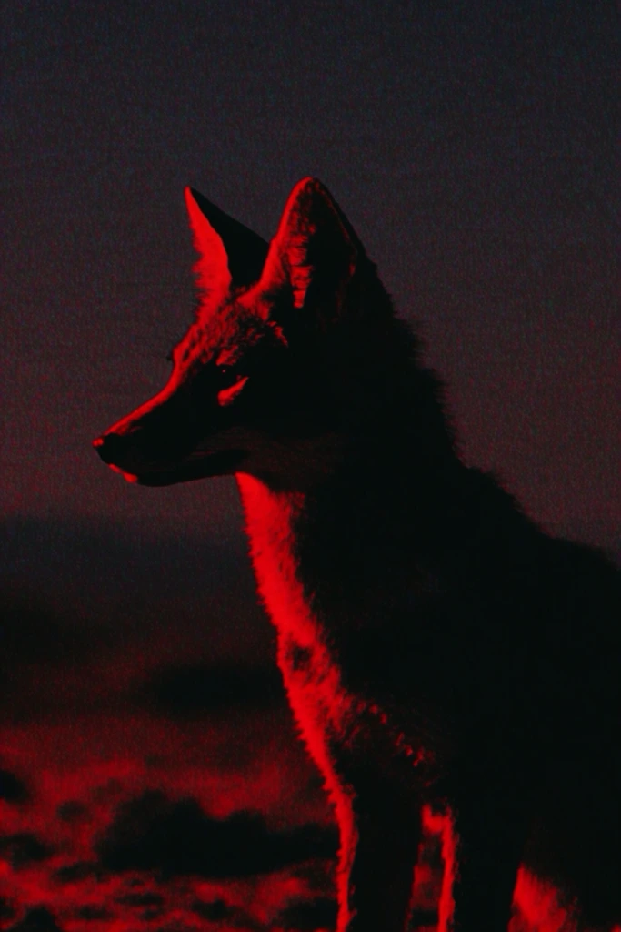 Crimson Noir Nocturne style AI image example 3