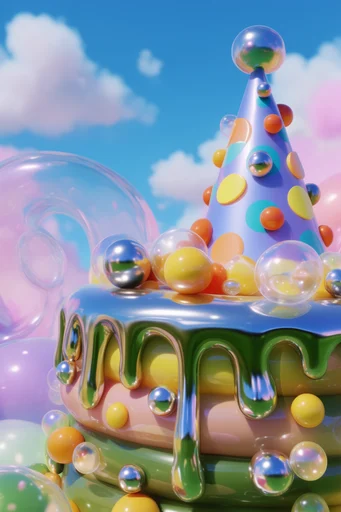 Prismatic Ethereal Glass style reference image — high-fidelity highlights