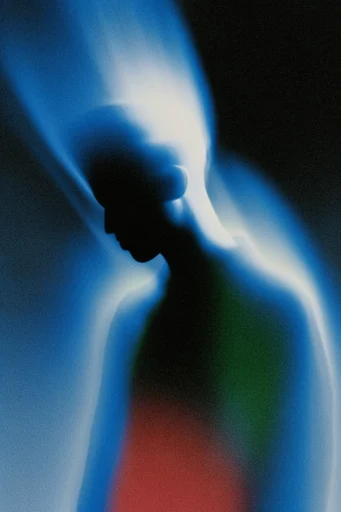 Luminous Spectral Noir style reference image — minimalist surrealism