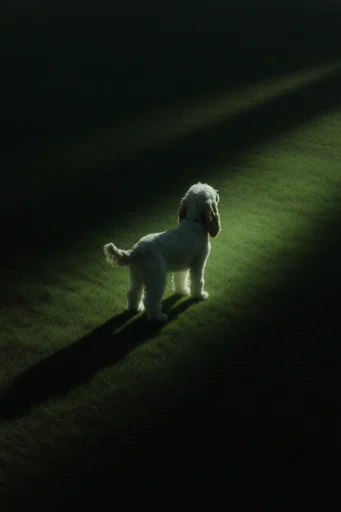 Minimalist Verdant Chiaroscuro style reference image — graphic composition