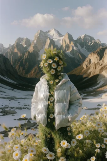 Surreal Tactical Botanics style reference image — surreal fashion photography