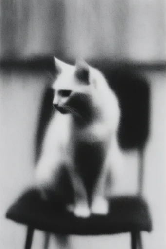 Ethereal Monochrome Noir style reference image — ethereal silhouettes
