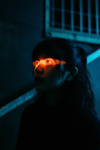 Cinematic Crimson Noir moodboard — generate AI images in this style