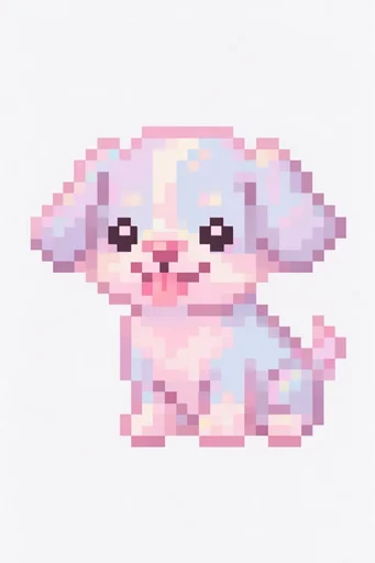 Nostalgic Violet Pixelscape style reference image — PC-98 style