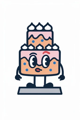 Vintage Rubber Hose Revival style reference image — pie-cut eyes