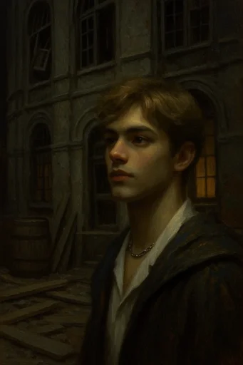 Moody Tonalist Romanticism style reference image — dark romanticism