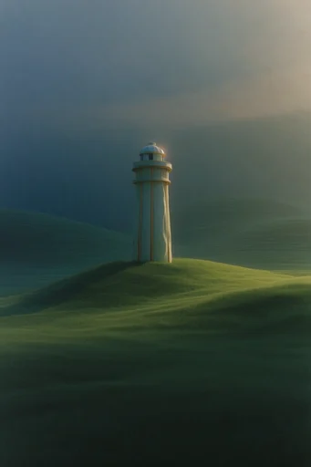 Velvet Minimalist Landscapes style reference image — chiaroscuro lighting
